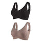 🎁2025 HOT SALE!🎁Huge discount 🔥 💕 Subtle Striped Seamless Bra with W-Support – Comfort & Style!