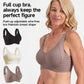 🎁2025 HOT SALE!🎁Huge discount 🔥 💕 Subtle Striped Seamless Bra with W-Support – Comfort & Style!
