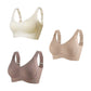 🎁2025 HOT SALE!🎁Huge discount 🔥 💕 Subtle Striped Seamless Bra with W-Support – Comfort & Style!