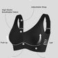 🎁2025 HOT SALE!🎁Huge discount 🔥 💕 Subtle Striped Seamless Bra with W-Support – Comfort & Style!