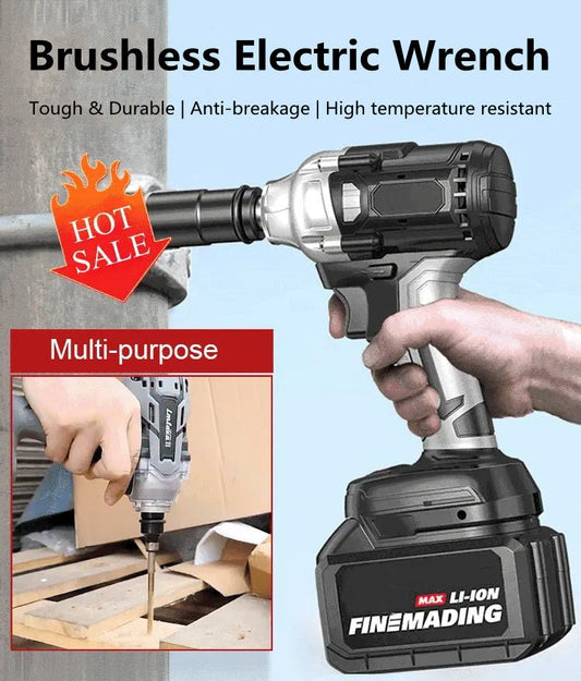 Brushless electric screwdriver- Powerful, without brush wear!