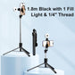 Bluetooth Selfie Stick Tripod with LED Fill Light