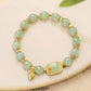 🌿Hotan Jade Beaded Bracelet