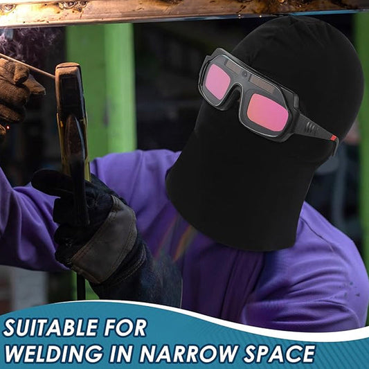Solar-Powered Auto-Light-Changing Welding Glasses
