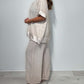 Casual V-Neck 2-Piece Set