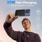 Magnetic Portable Wireless Charger with LED Display