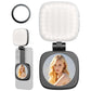3-in-1 Phone Stand, Mirror, and Magnetic Selfie Fill Light