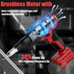 Portable Handheld 21V Brushless Rivet Machine with Aluminum Rivets & Storage Box
