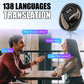 Translation Earbuds, Supports Real-Time Translation in 156 Languages With APP, Bluetooth 5.3 Earphones